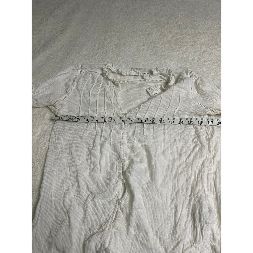 Faherty Willow Blouse Size Small - image 5